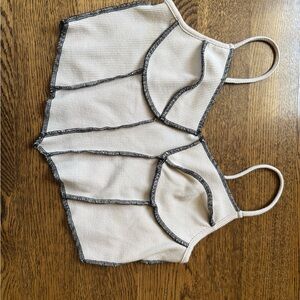 Elegant Cream and Black Women's Camisole